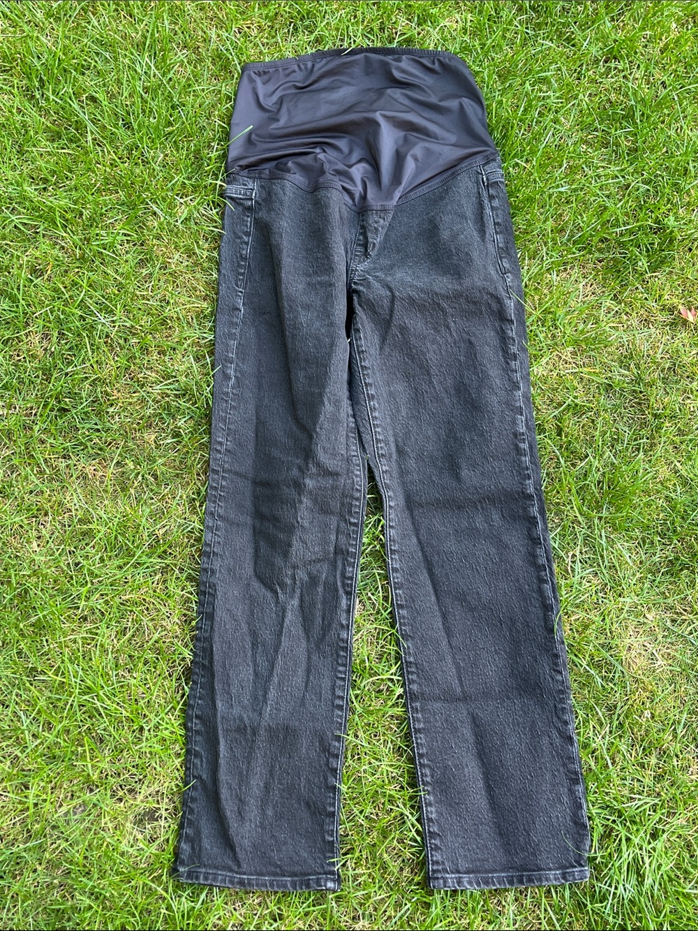 Madewell 90’s Straight Maternity Jeans in Belmere Wash